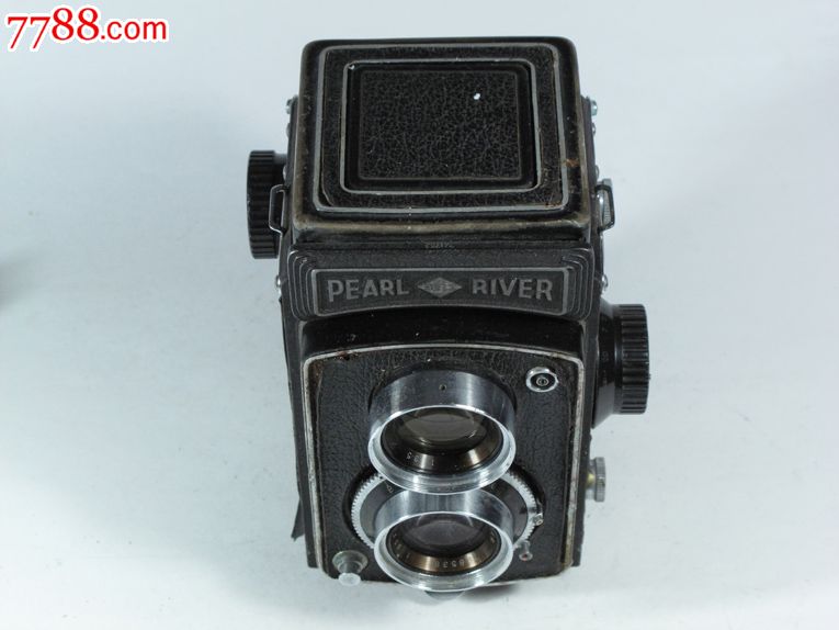 珠江pearlriver4型120胶片双反相机【故障摆设机】