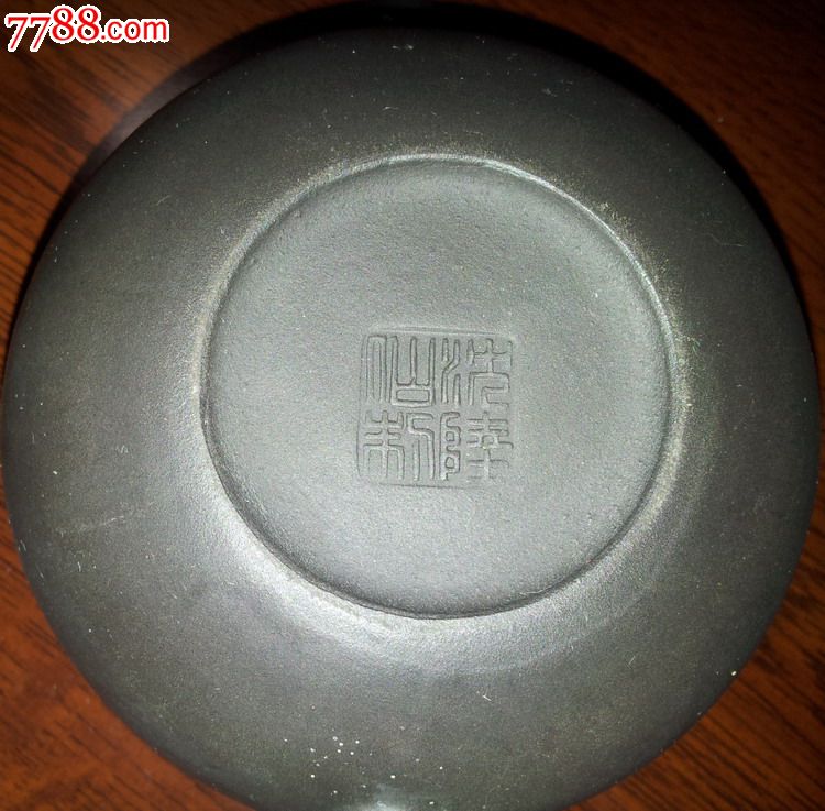 小茶壶底款沈陆仙制盖内款陆仙