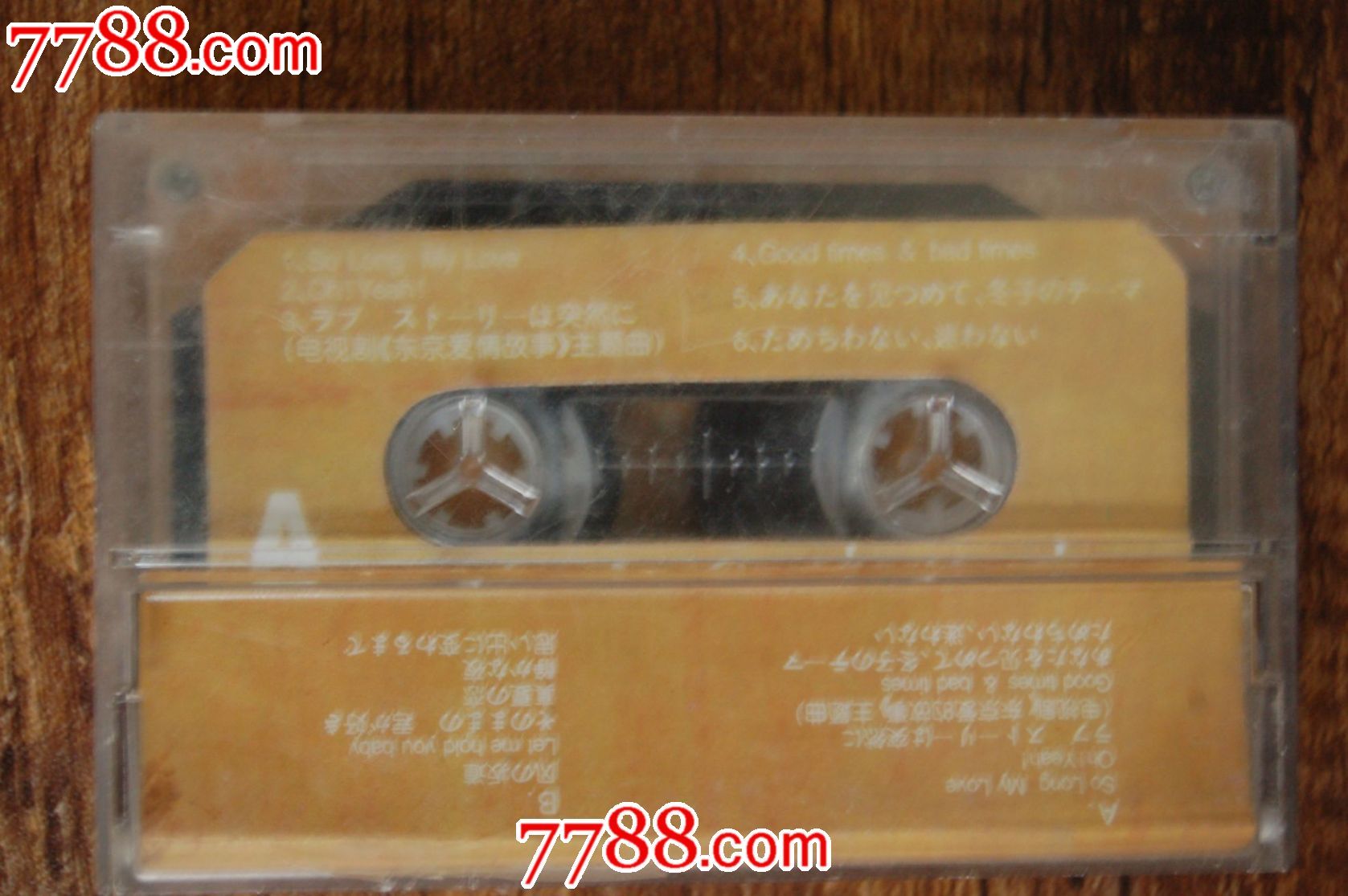 小田和正《东京爱情故事主题曲》-磁带专辑【