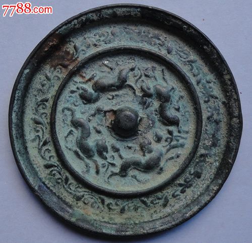 唐代四兽镜-价格:1500元-se23752406-铜镜-零售-7788收藏
