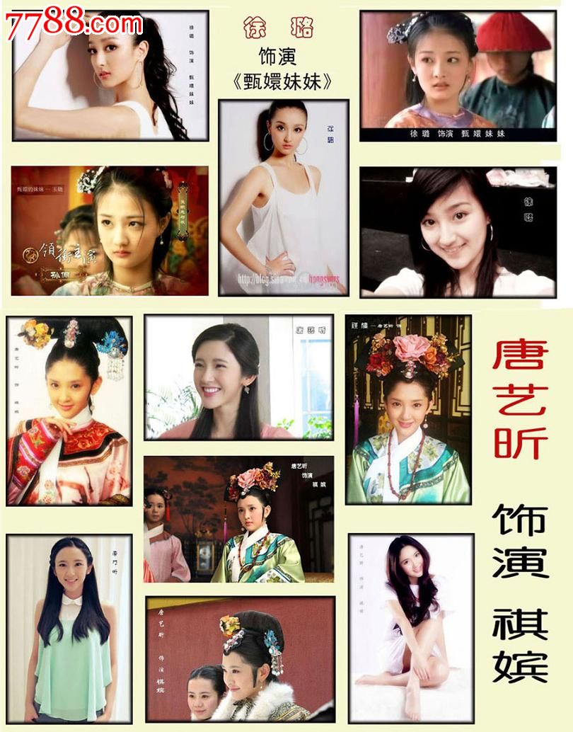 甄嬛传剧照和演员彩照.全套96张:(包括精美相册一本)