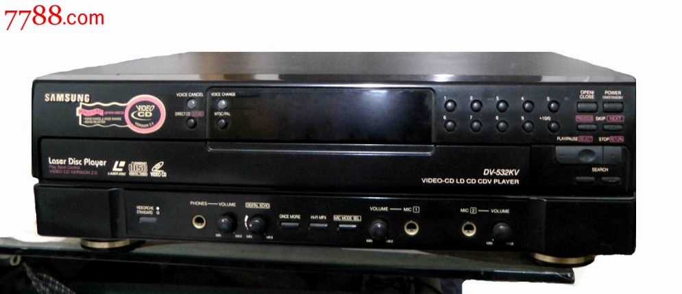 三星牌镭射卡拉ok影碟机-价格:120元-se23788097-录像机/影碟机-零售