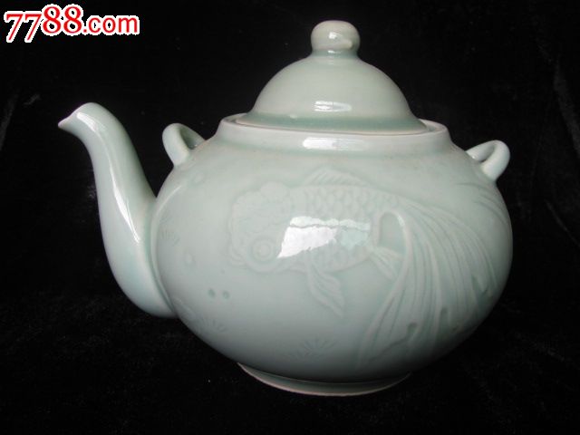 七八十年代库存国营{龙泉茶壶}