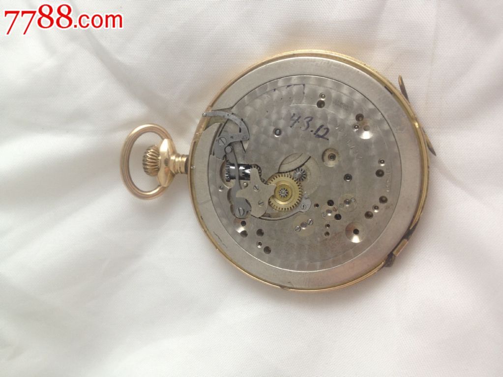 浪琴顶级23钻怀表机芯