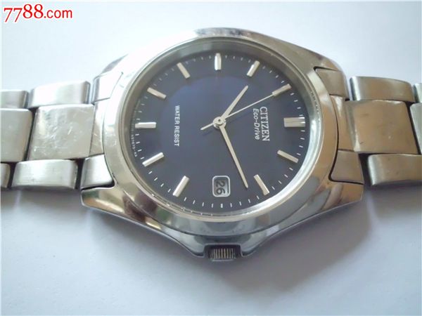 光动能"西铁城"男装表,机芯e111m,原装把头,原装表链.