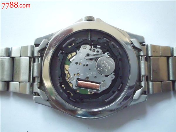 光动能"西铁城"男装表,机芯e111m,原装把头,原装表链.