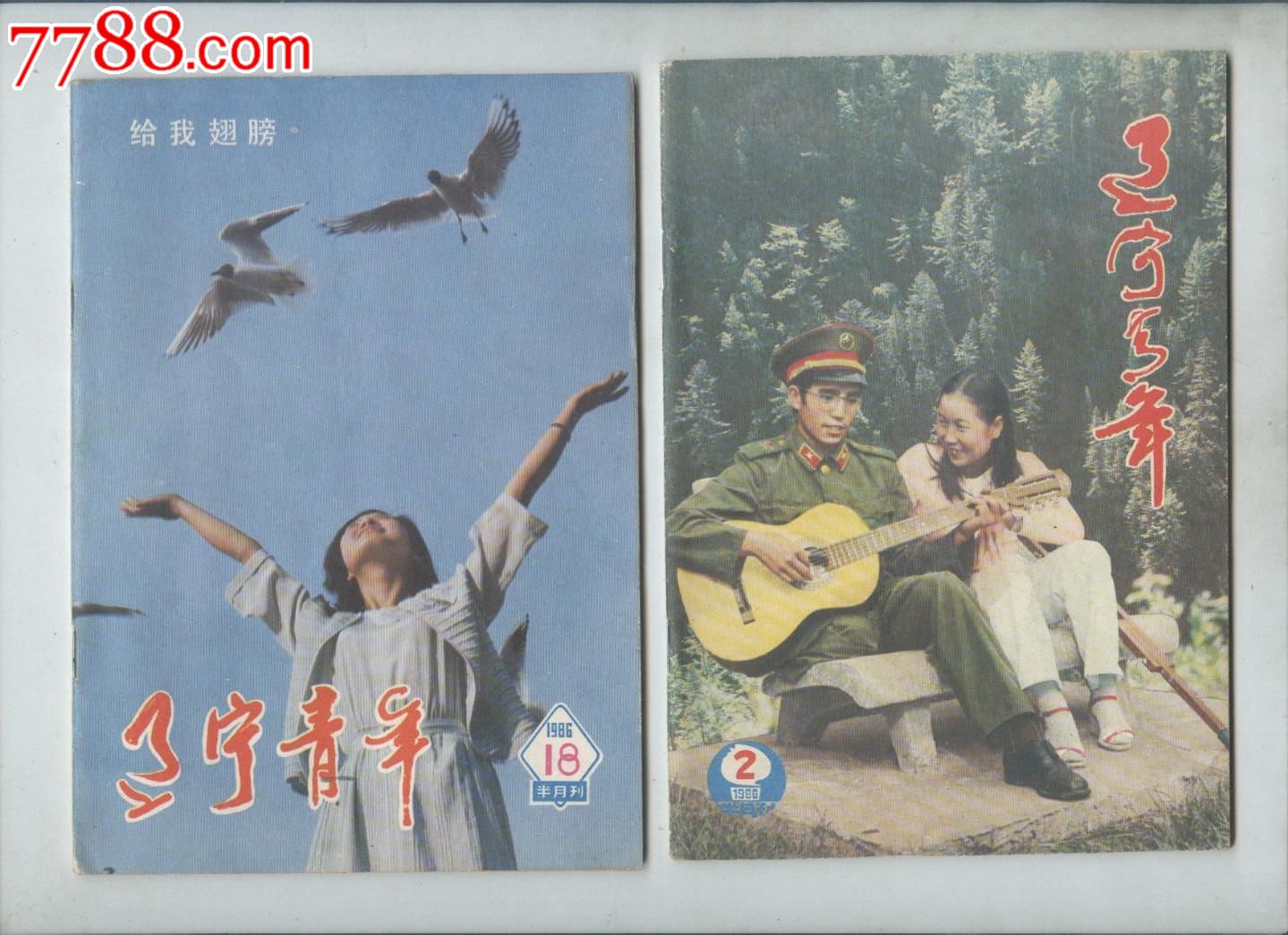 辽宁青年1986年第2,18期