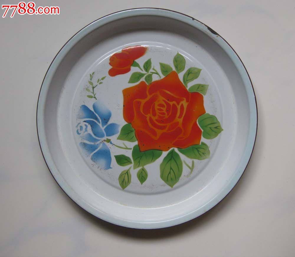 六十年代搪瓷盘