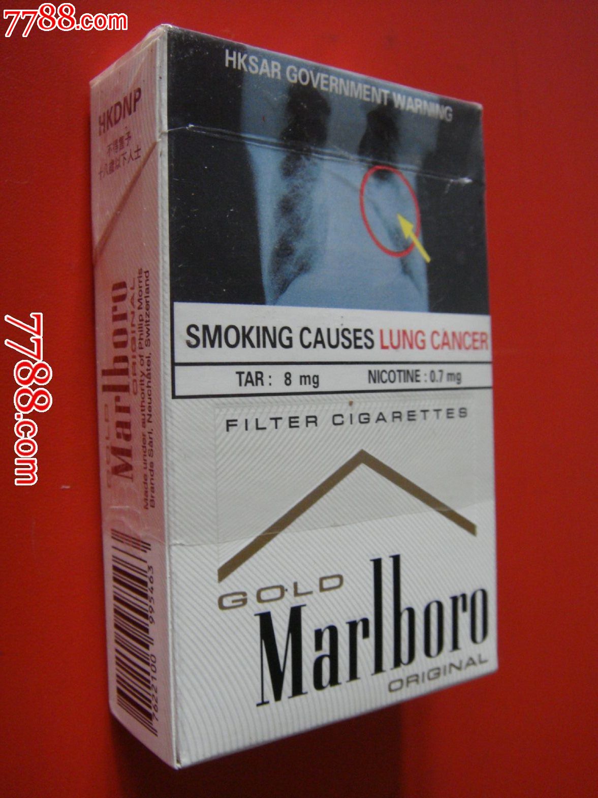 美國品牌,香港專*【gold/marlboro～萬寶路/3d標】