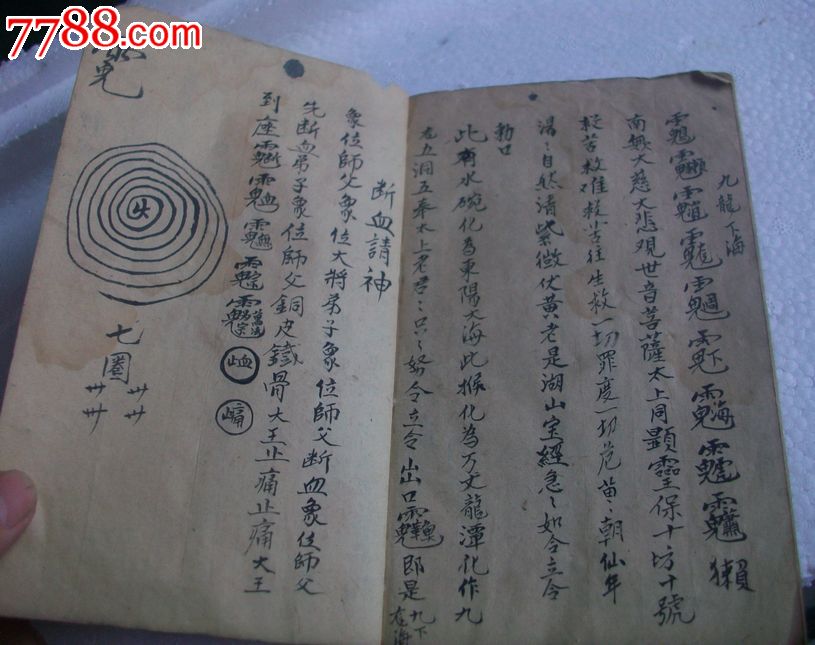各神长旙幅式.带画符