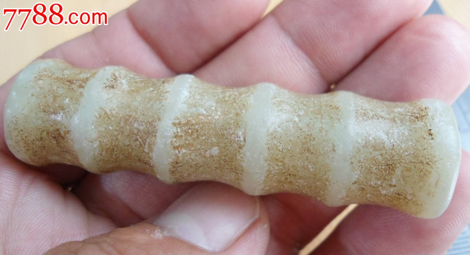 【【【【农村收到的的老玉竹筒管】】】】】】