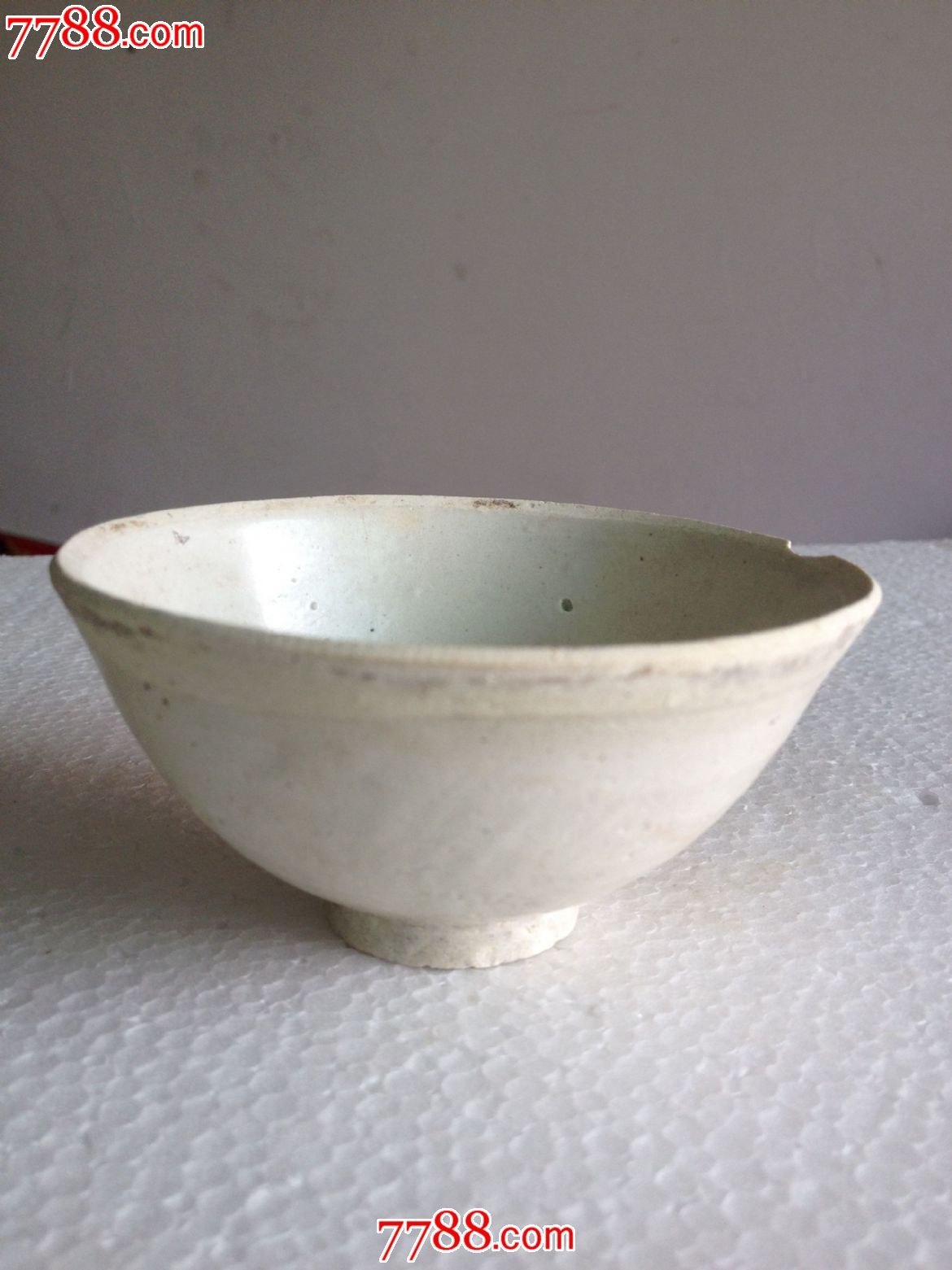 古董收藏,出土瓷器,宋代瓷器,宋代影青压手杯一对[包老保真]