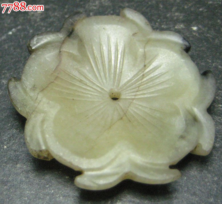 沁色漂亮的老翡翠梅花-se24484970-翡翠/缅甸玉-零售-7788收藏__中国