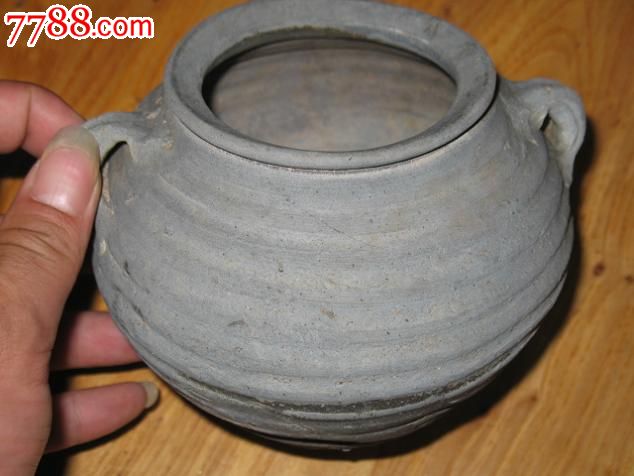 唐代双系耳瓦罐(编号:66)_价格500.0000元_第2张_7788收藏__收藏热线