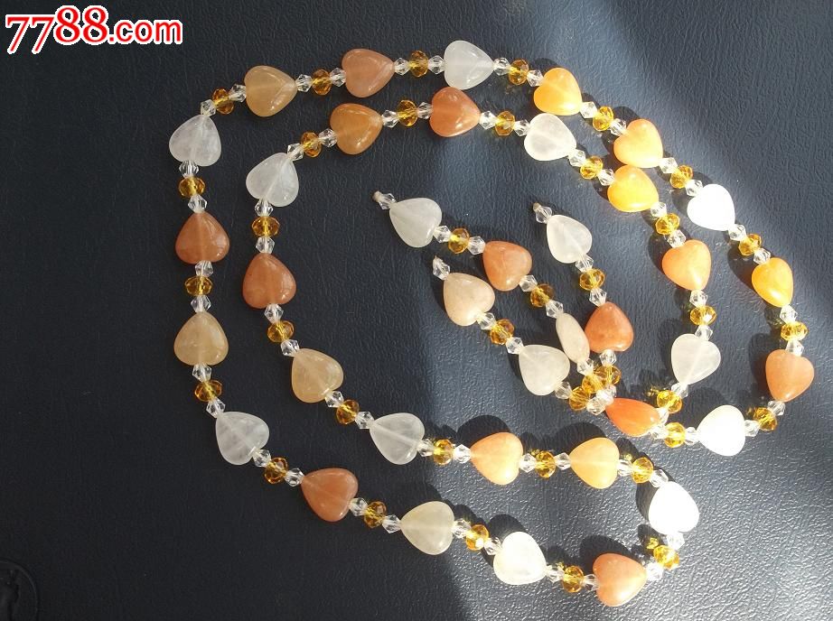 金丝玉--鸡心式项链_价格118元_第1张_7788收藏__收藏热线