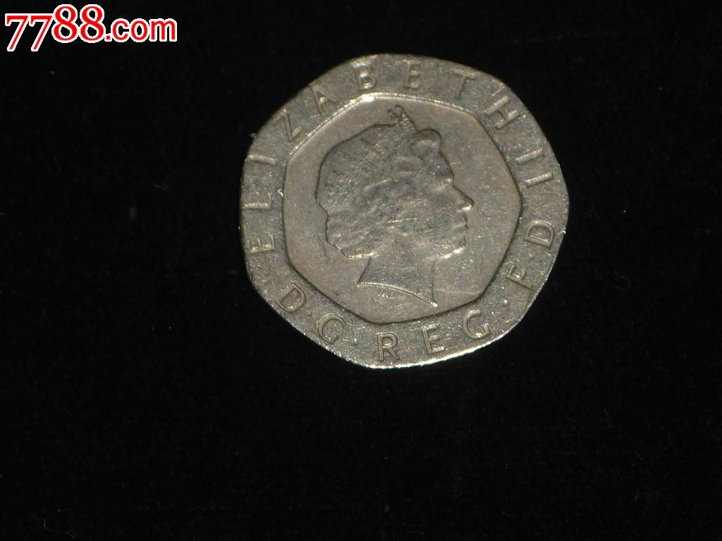 英国1999年20便士1枚