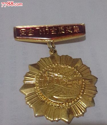 中国民航总局安全飞行金质奖章