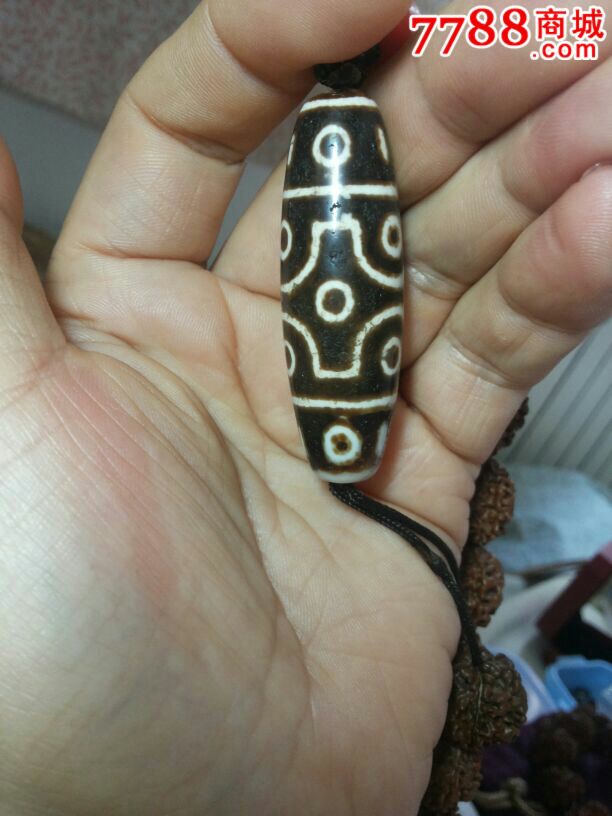 天珠欣赏------十五眼15眼天珠