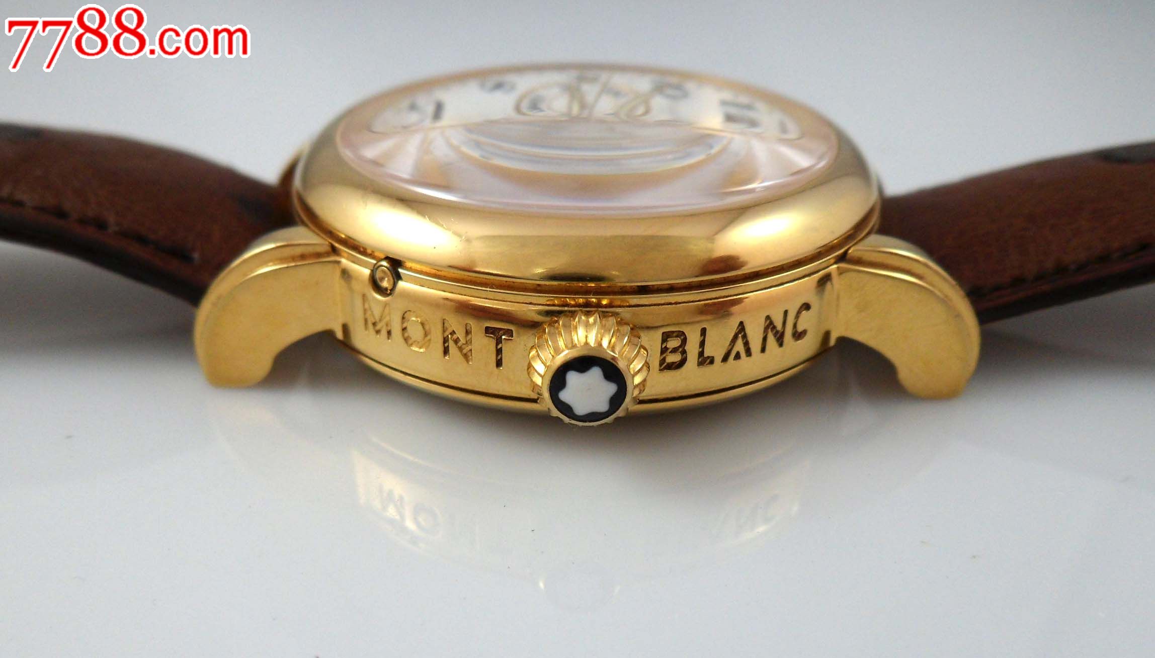 现货montblanc万宝龙gmt镀金自动机械表-se24986230-手表/腕表-零售