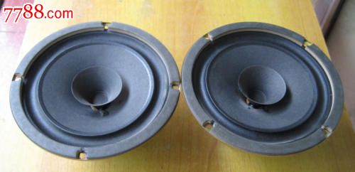 一对进口双纸盆全频喇叭