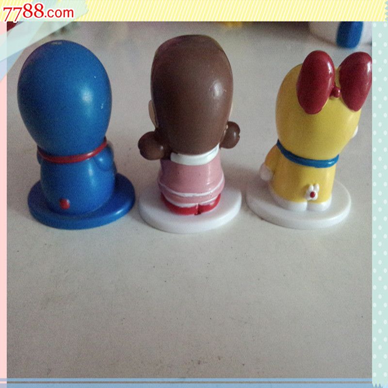 雀巢奇趣杯,机器猫,多啦a梦,小叮当,静香指偶玩具