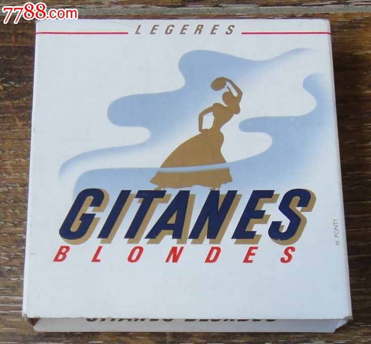gitanes【法国原装.空烟盒】3d
