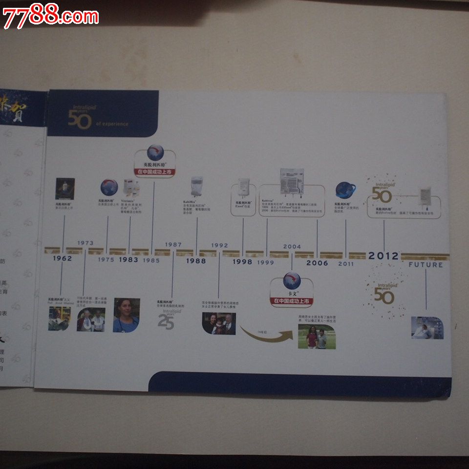 【英脱利匹特上市50周年.华瑞制药】个性化邮票小版张