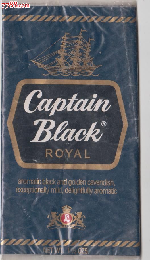 美国captain-black船长烟丝标-版本3