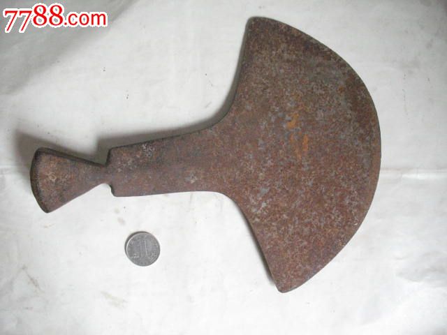 清代皮匠用刮皮子刀,个大,品如图