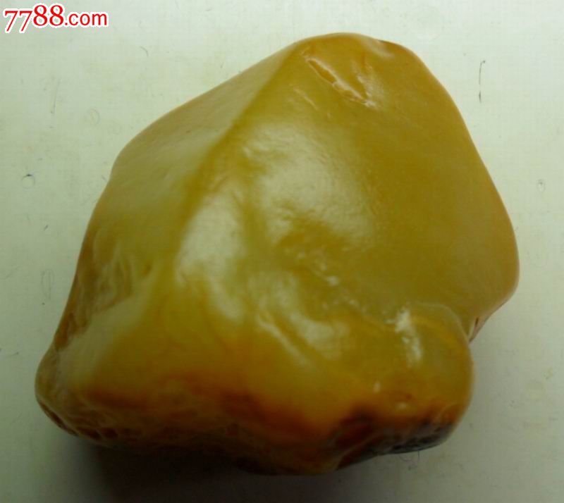 江西吉安赣江黄蜡石原石之冻石