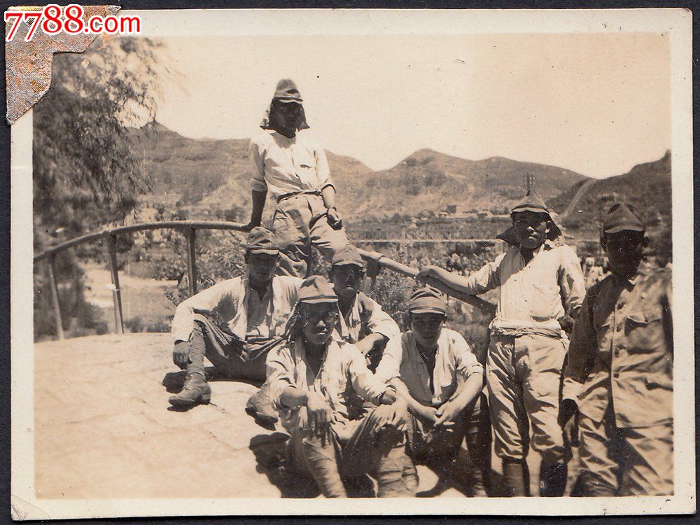 侵华日军侵占河北易县一带系列照片,鬼子生活照,珍贵中国战地影像