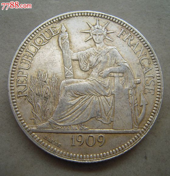 1908年坐洋大银币