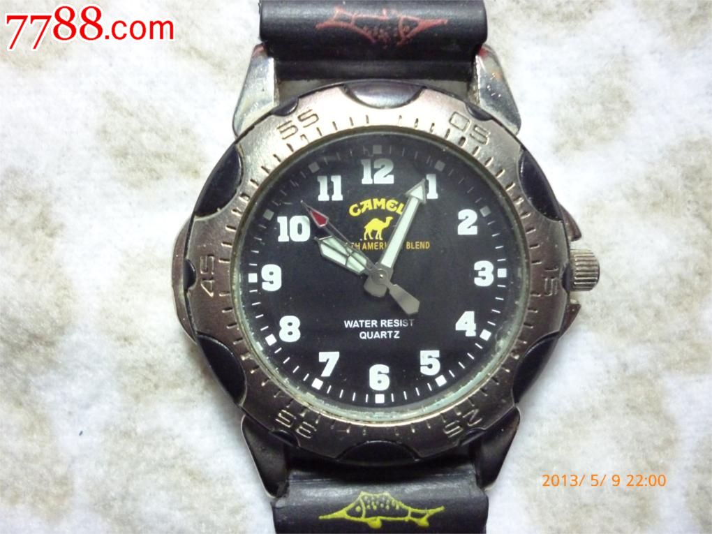 美国制造,非常漂亮的夜光,【骆驼牌】电子石英军表一块!