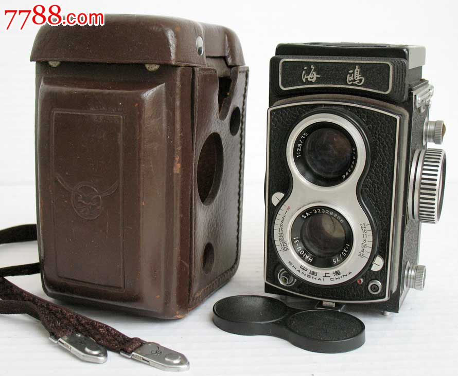 好成色海鸥4a型120双镜头反光式照相机国产收藏机械胶片相机