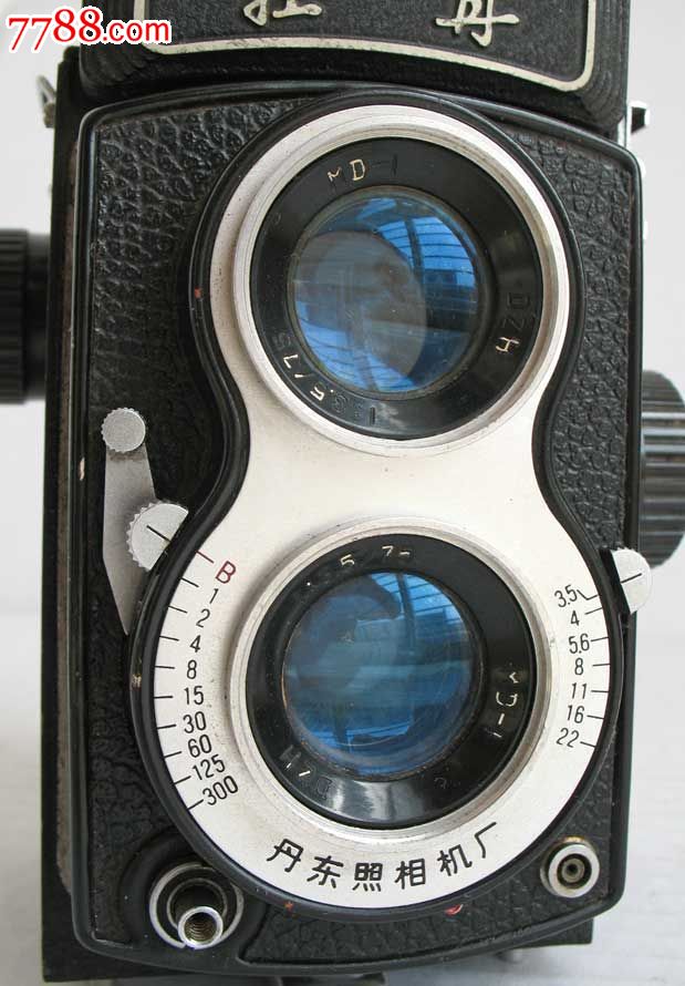 牡丹m1型120双镜头反光式照相机仿海鸥4b国产收藏老胶片相机