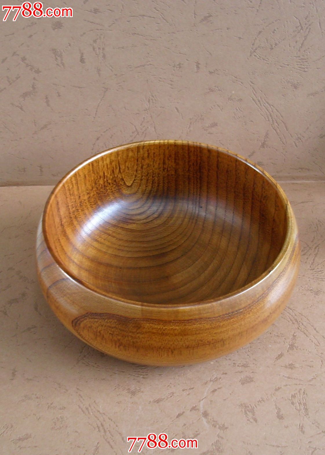 精美花纹红木碗