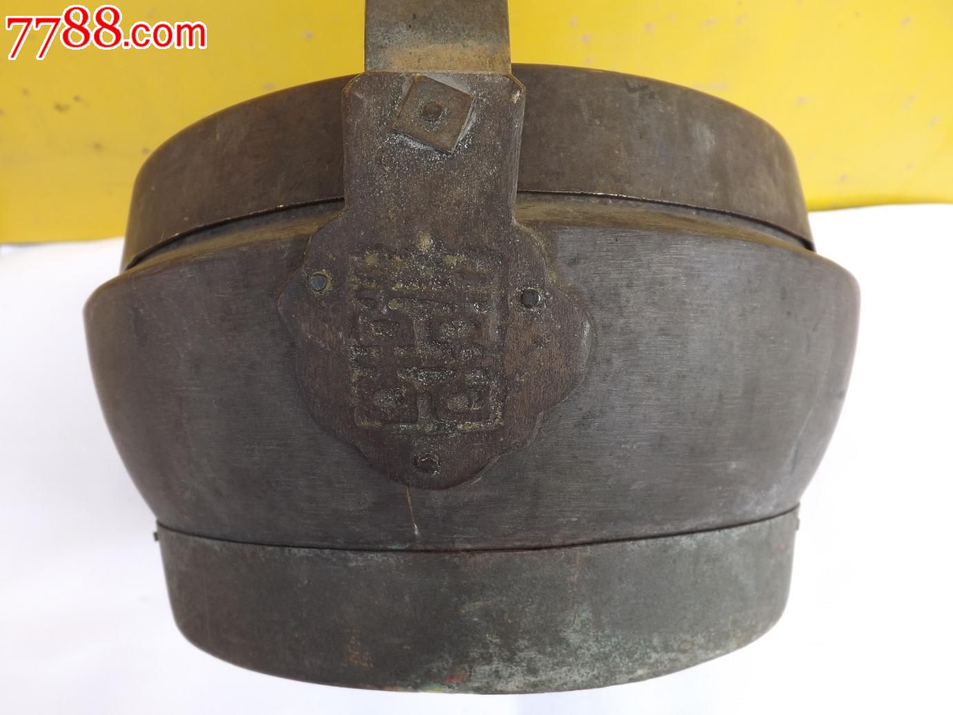 民国双喜大号铜手炉