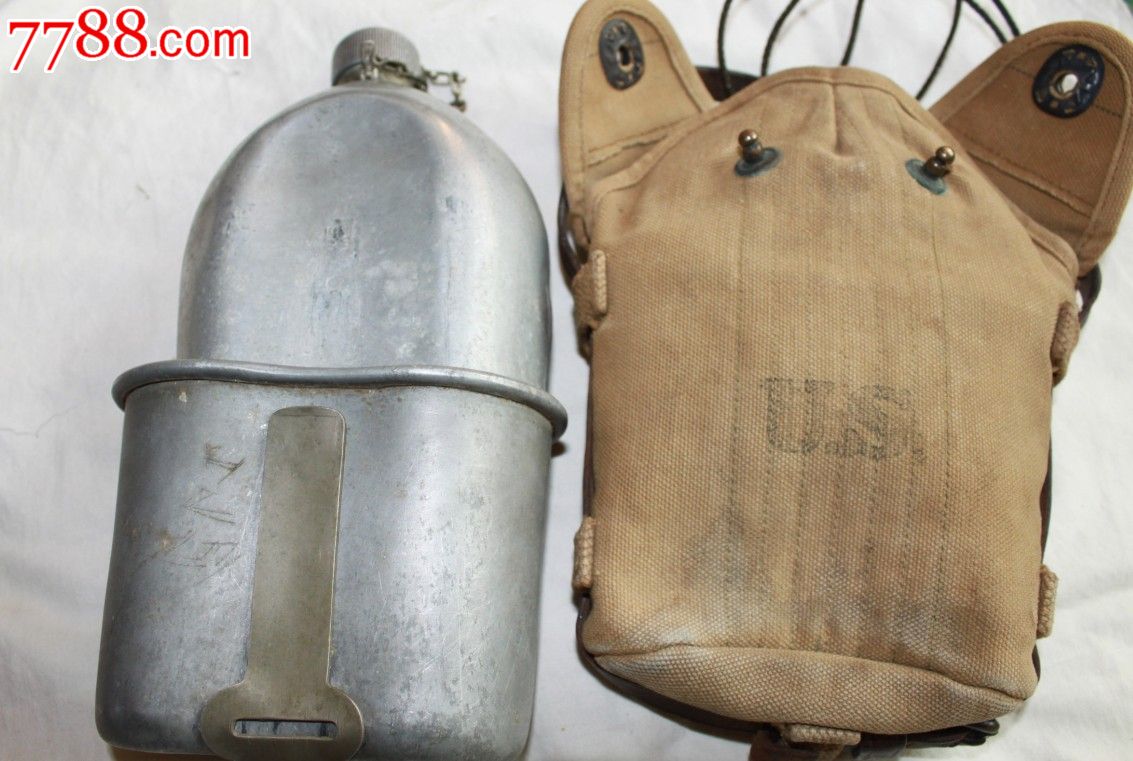 二战美军骑兵水壶-1