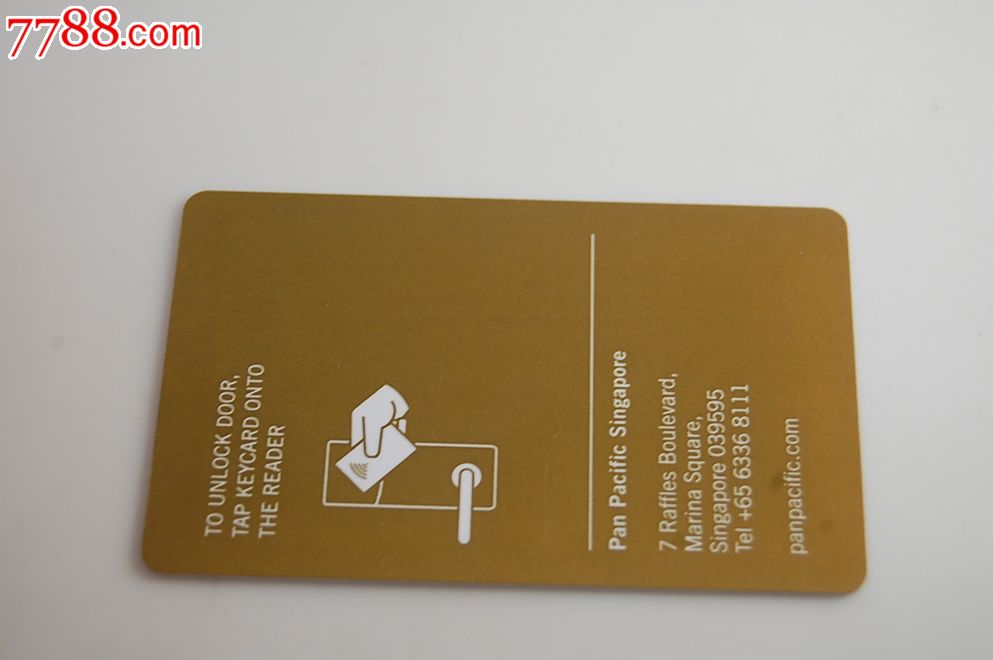 新加坡酒店卡-se22377909-门锁卡/房卡-零售-7788收藏__收藏热线