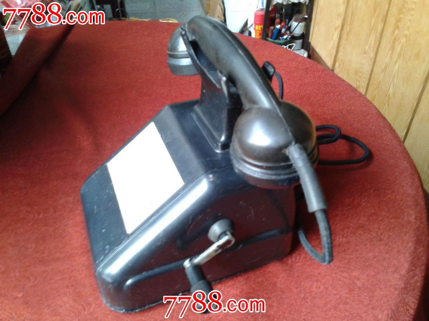 六,七十年代广州生产老式手摇电话机