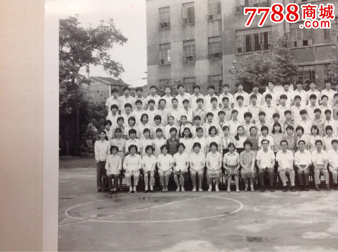 【金沙中学】1984～85年度初三毕业班全体师生合影留念1985.