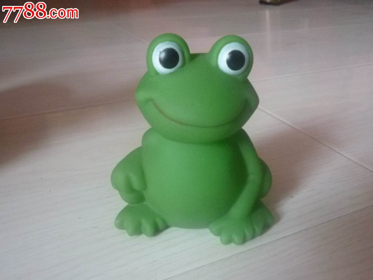 怀旧经典收藏绿色胶皮小青蛙-se24848836-胶皮玩具-零售-7788收藏