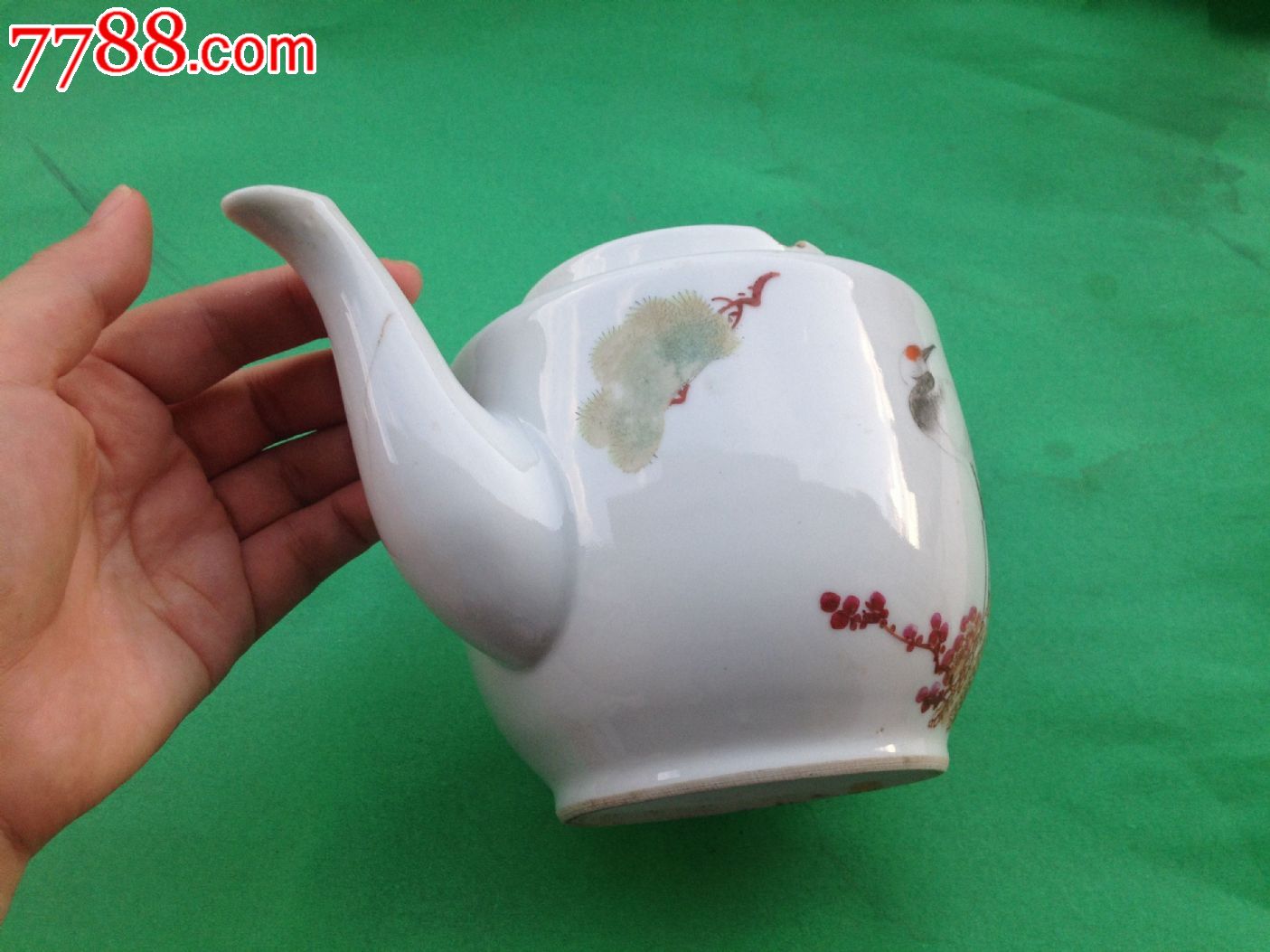 景德镇红旗瓷厂茶壶官窑气质